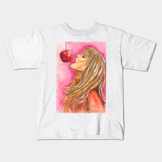 Victoria De Angelis Kids T-Shirt by Svetlana Pelin